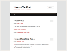 Tablet Screenshot of norkhat.com